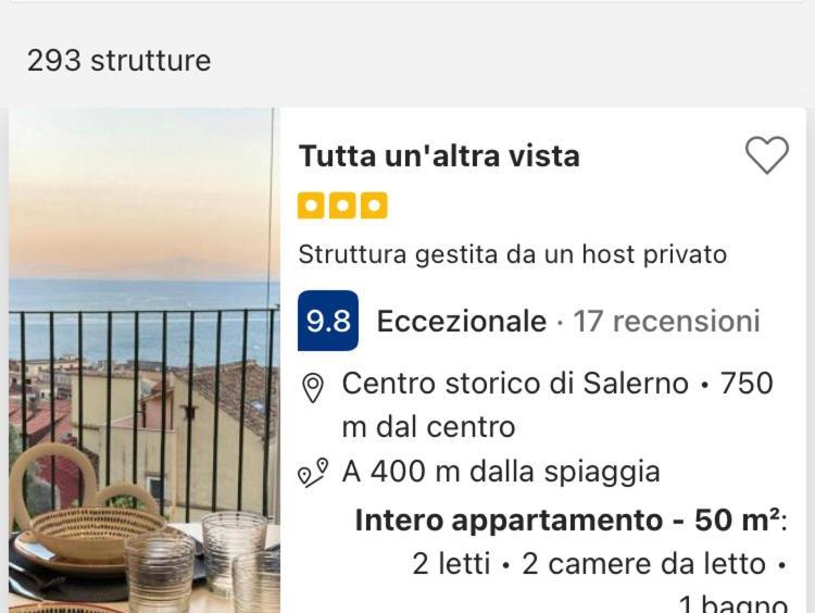 Tutta Un'Altra Vista Apartment ซาแลร์โน ภายนอก รูปภาพ